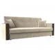 Диван раскладной Лига диванов 210x87x80 см вельвет цвет бежевый