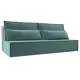 Диван раскладной Лига диванов 202x102x92 см велюр цвет бирюзовый
