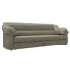 Диван раскладной Лига диванов 230x94x93 см эко-кожа цвет grifon 04 бежевый