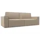 Диван раскладной Лига диванов 245x97x116 см велюр цвет бежевый