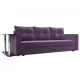 Диван раскладной Лига диванов 112484_спб 230x90x80 см вельвет цвет сиреневый