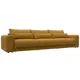 Диван раскладной Лига диванов 352x91x118 см велюр цвет brut 10 желтый