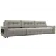 Диван раскладной Лига диванов 331x90x105 см рогожка цвет амур 02 бежевый