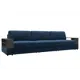 Диван раскладной Лига диванов 344x92x108 см велюр цвет brut 11 синий