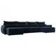 Диван раскладной Лига диванов 420x96x160 см велюр цвет tower 13 синий