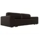 Диван раскладной Лига диванов 260x93x108 см эко-кожа цвет коричневый