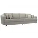 Диван раскладной Лига диванов 320x88x106 см рогожка цвет амур 02 бежевый