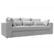 Диван раскладной Лига диванов 250x96x106 см эко-кожа цвет белый