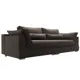 Диван раскладной Лига диванов 272x90x116 см велюр цвет коричневый