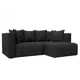 Диван раскладной Лига диванов 226x90x160 см замша цвет joly 08 коричневый