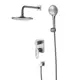 Душевая система Lemark Bronx LM3729GM 1 режим цвет графит