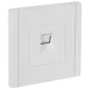 Розетка встраиваемая IEK Forte&Piano RJ45 cat 5е цвет белый