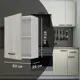 Кухонный шкаф навесной Дейма светлая 50x67.6x29 см ЛДСП цвет светло-бежевый