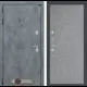 Входная дверь Лабиринт Бетон П21 левый 205x96см цвет бетон темный/бетон светлый