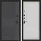 Входная дверь Лабиринт Бункер 05 П03 левый 205x96см цвет лофт графит/белый софт