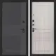 Входная дверь Лабиринт Бункер 05 П03 левый 205x88см цвет лофт графит/сандал белый