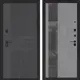 Входная дверь Лабиринт Бункер 05 правый 205x96см цвет лофт графит/серый софт рельеф с зеркалом П32