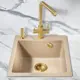 Врезная мойка Milacio Murcia 46 46.50x52x19 см искусственный камень цвет бежевый