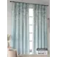 Комплект штор At home Базовая коллекция AT601100 на шторной ленте 250x150 см цвет голубой