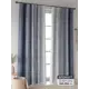 Комплект штор At home Базовая коллекция AT601052 на шторной ленте 250x150 см цвет синий, зеленый