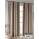 Комплект штор At home Базовая коллекция AT601021 на шторной ленте 250x150 см цвет бежевый