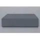 Ремонтная накладка на подоконник ПВХ Комбиг 1500x600x2.5мм кварцево-серый матовый капинос 55 мм