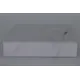Ремонтная накладка на подоконник ПВХ Комбиг 1000x450x1мм мрамор белый матовый капинос 45мм