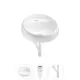 Раковина накладная для ванной Lavinia Boho Bathroom Sink 43x43 20215118R с донным клапаном и сифоном цвет матовый белый