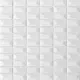 Декоративная мозаика Nsmosaic R-358 NS11PL0087nsk 30x30см цвет Белый