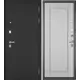 Входная дверь Mastino Trust Mass 0 левый 205x86см цвет антрацит букле/дуб белый скандинавский фурнитура черная квадратная