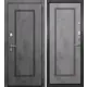 Входная дверь Mastino Trust Eco 189/189 левый 205x96см цвет бетон тёмный/антрацит букле/бетон серый фурнитура матовый хром