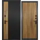 Входная дверь Mastino Trust Eco 401/161 правый 205x86см цвет черный матовый/дуб галифакс медовый/антрацит букле/дуб галифакс медовый