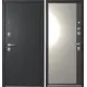 Входная дверь Эталон Эталон S-2 левый 205x96см цвет антрацит муар/софт графит с зеркалом