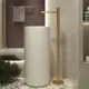 Смеситель для раковины напольный Vincea Rim VFBF-2R1BG однорычажный высокий цвет золотой
