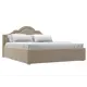 Кровать Лига диванов Афина 200x160 см подъемный механизм цвет seven 729 бежевый
