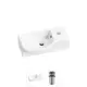Раковина Lavinia boho bathroom sink 20216049R 40см цвет раковина 2 в 1: донный клапан