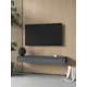 Тумба под телевизор Геометрия мебель 40х15х30 см ЛДСП цвет графит 3 шт.