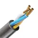 Кабель Elitron ВВГнг(А)-FRLS 3x2.5 50 м ГОСТ цвет черный