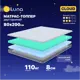 Матрас Luna 80x200 см пена, полиуретан, полиуретановая пена