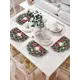 Салфетки на стол сервировочные прямоугольные JoyArty Сказочный рождественский венок 32x46