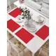 Салфетки на стол сервировочные прямоугольные JoyArty Елочная гирлянда 32x46