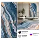 Панель ПВХ DePlast Stone №33 глянцевый серо-синий 1200x2800x1мм 3.36м²