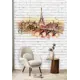 Фотообои флизелиновые Dekor vinil Париж на фоне кирпичной стены 200x270 см 9104dv