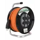Удлинитель на катушке Perfeo PF_E2312 2x2.5 40 м 4 розетки без заземления 3500 Вт цвет оранжевый/чёрный/серый