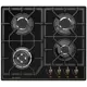 Газовая варочная панель Gefest ПВГ 2232-01 К83 60 см 4 конфорки цвет черный