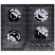 Газовая варочная панель Gefest ПВГ 2232-01 P43 60 см 4 конфорки цвет черный