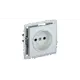 Розетка встраиваемая Iek Brite BR-R13-10-K36 со шторками цвет жемчуг