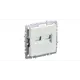 Розетка компьютерная встраиваемая Iek Brite BR-K20-2-K36 RJ45 Cat 6 цвет жемчуг