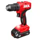 Дрель-шуруповерт аккумуляторная бесщеточная Skil DL6280, 20 В Li-Ion 2x2 Ач