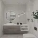 Настенная плитка Axima Оштен 30x60 см 1.62 м² матовая цвет серый с узором